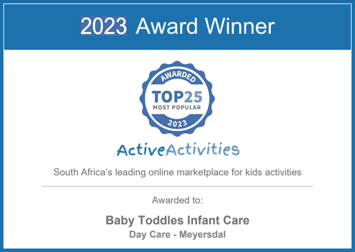 Active Activities Award