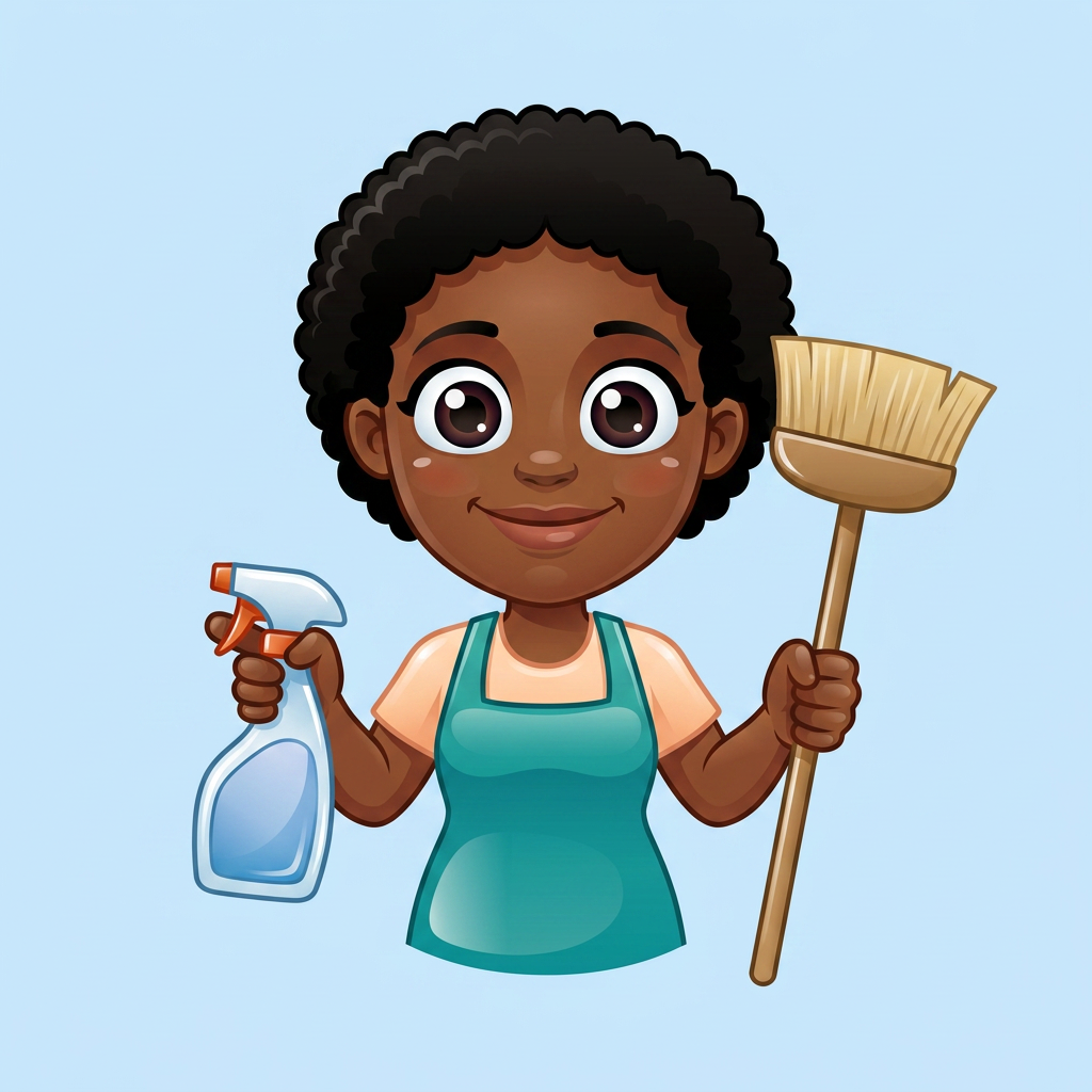 Our Cleaner mascot